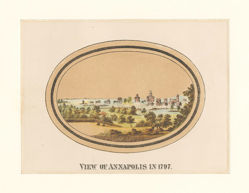 View of Annapolis in 1797